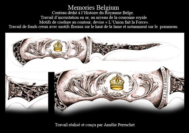 Couteau 'Memories Belgium'