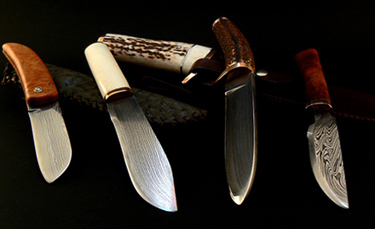 Couteaux de chasse créés par B. Delor