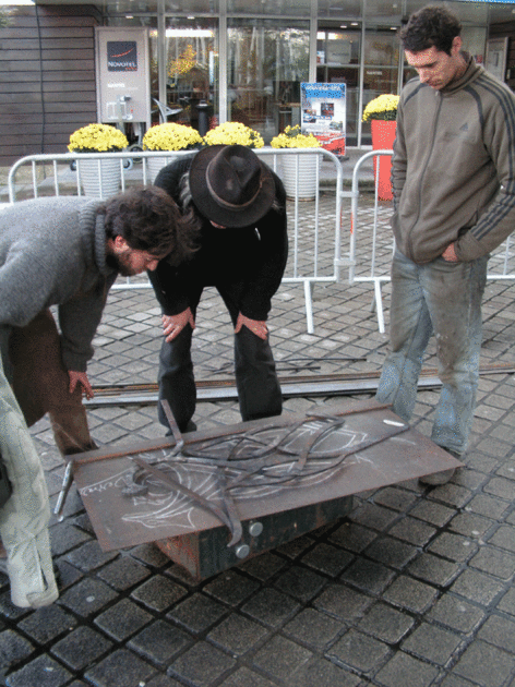 Benoit , Bernard et Jérémy au contrôle