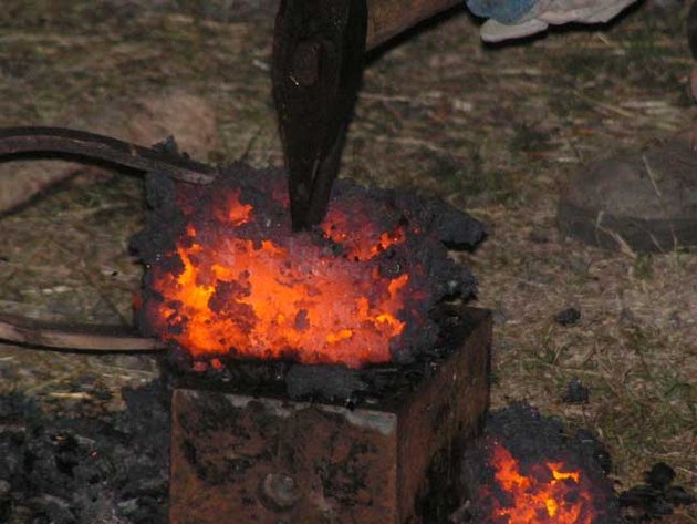 Celle-ci est le résultat de 26kg de minerai.